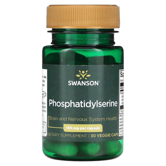 Phosphatidylserine, 100 mg, 30 Veggie Caps