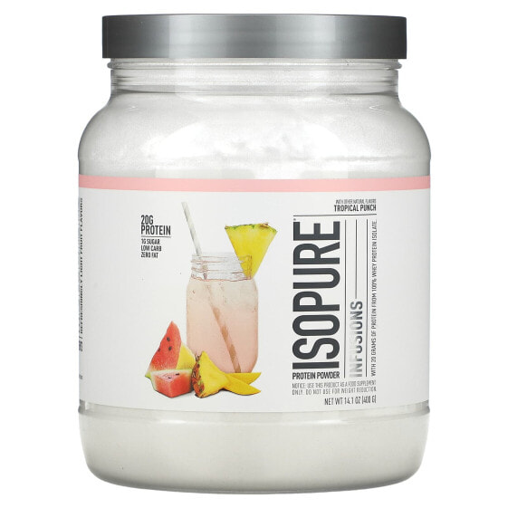 Infusions Protein Powder, Tropical Punch, 14.1 oz (400 g)