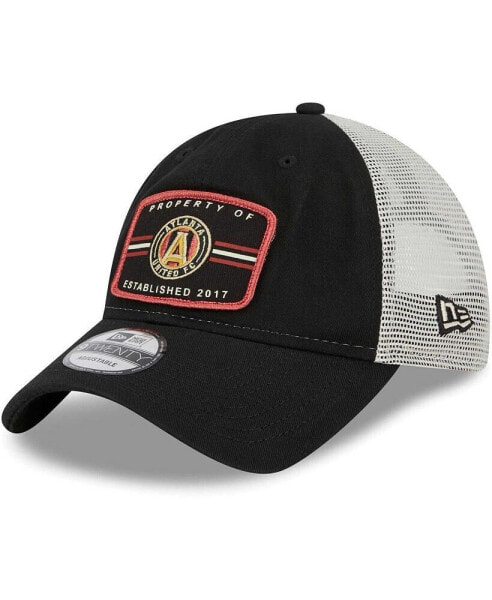 Men's Black Atlanta United FC Property 9TWENTY Snapback Hat