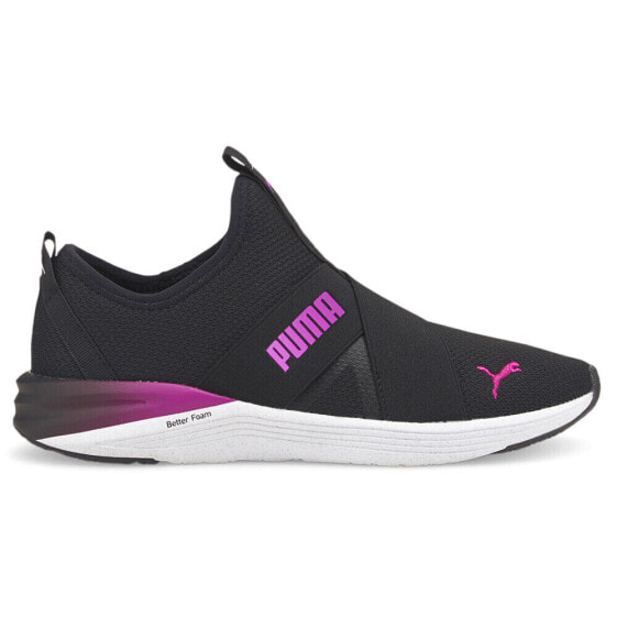 Puma Better Foam Prowl Slip On Training Womens Black Sneakers Athletic Shoes 37
