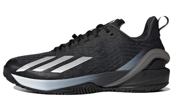 adidas Adizero Cybersonic 舒适潮流 轻便耐磨防滑 低帮 网球鞋 黑白 / Кроссовки Adidas Adizero Cybersonic HR1718