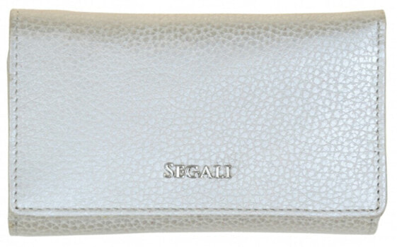 Women´s leather wallet 7074 S silver