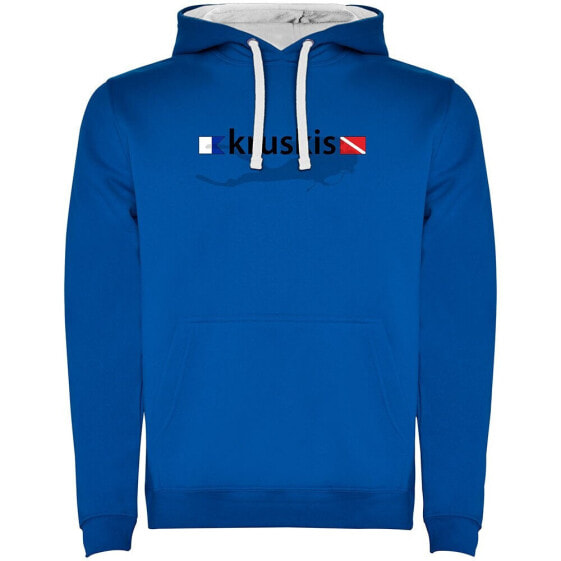 KRUSKIS Diver Flags Two-Colour hoodie