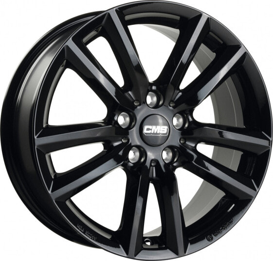 Колесный диск литой CMS C27 complete black gloss 7.5x19 ET51 - LK5/112 ML57.1