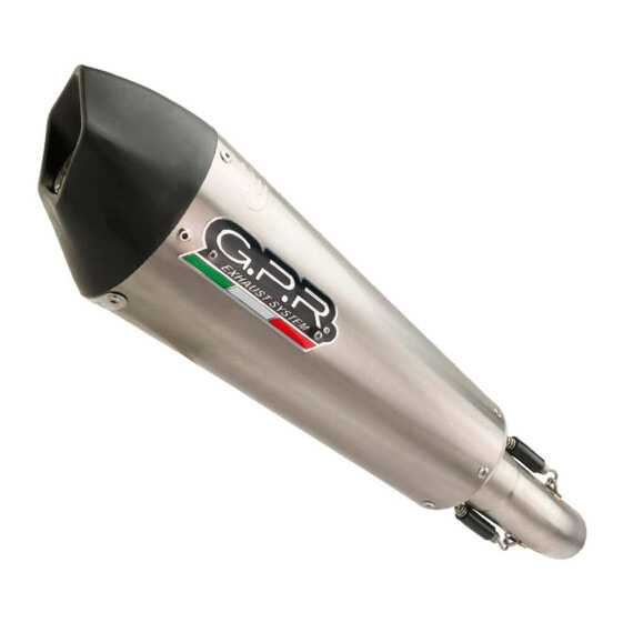 GPR EXHAUST SYSTEMS GP Evo4 Titanium Yamaha Tenere 700 21-22 Ref:E5.Y.232.GPAN.TO Homologated Titanium Cone Muffler