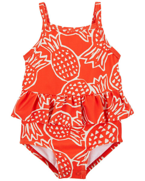 Baby Pineapple 1-Piece Swimsuit 12M