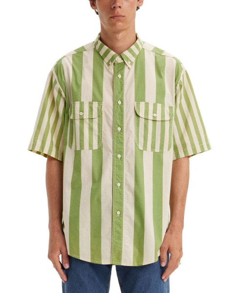 Men's Woven Skate Stripe Shirt
