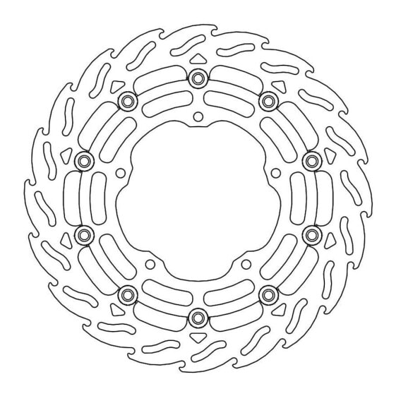 MOTO-MASTER Flame Yamaha 112242 Left front brake disc