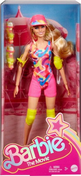 Lalka Barbie Mattel Signature filmowa Margot Robbie na rolkach HRB04