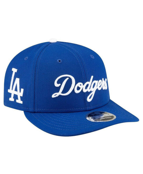 Men's x Felt Royal Los Angeles Dodgers Low Profile 9FIFTY Snapback Hat