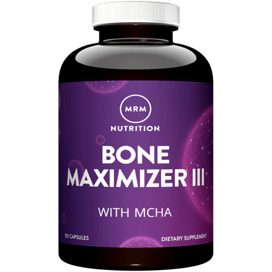 MRM Bone Maximizer III Комплекс с витамином К2 и МК-7 для здоровья и увеличения плотности костей 150 капсул