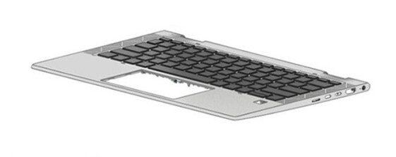 HP M46071-B31 - Keyboard - Dutch - Keyboard backlit - HP