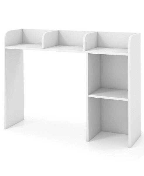Desk Bookshelf Desktop Storage Organizer Display Shelf Rack Dorm Office