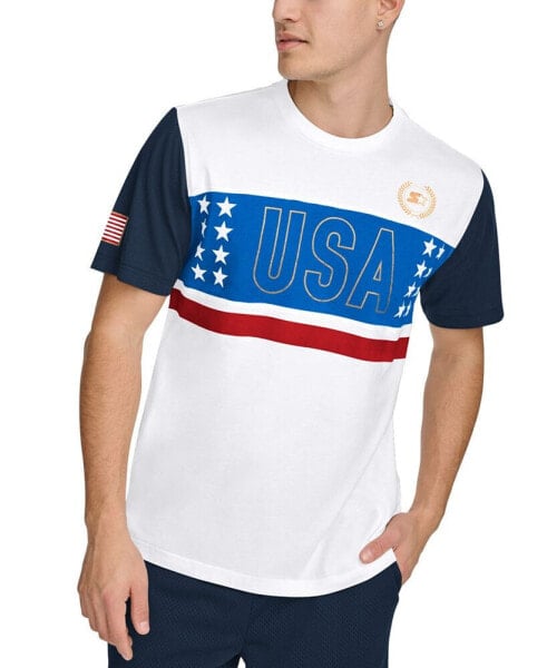 Men's Opening Ceremony Colorblocked Graphic T-Shirt