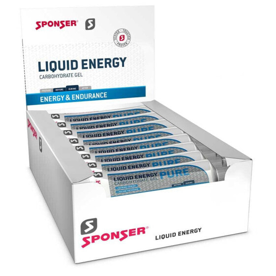 SPONSER SPORT FOOD Pure 70g Liquid Energy Gel Box 18 Units