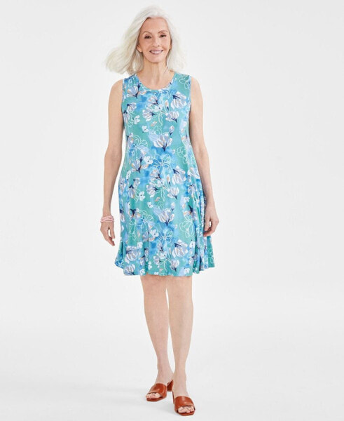 Petite Arles Floral Flip Flop Dress, Created for Macy's