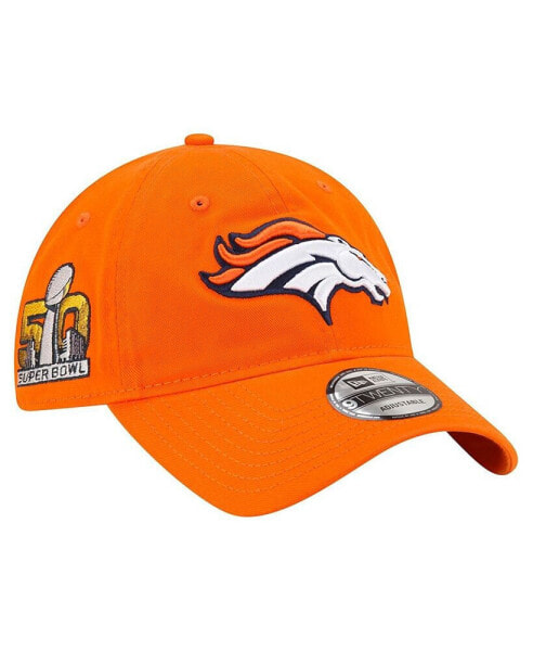 Men's Orange Denver Broncos Distinct 9TWENTY Adjustable Hat