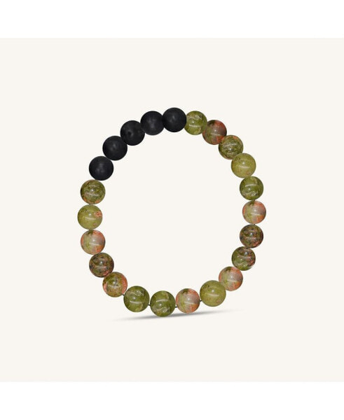 Unakite Essential Oil Bracelet