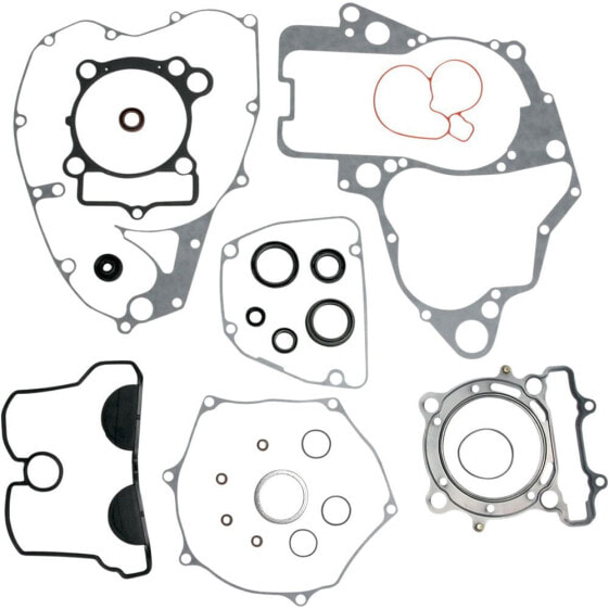 MOOSE HARD-PARTS 811568 Offroad Complete Gasket Set With Oil Seals Suzuki RMZ250 07-09