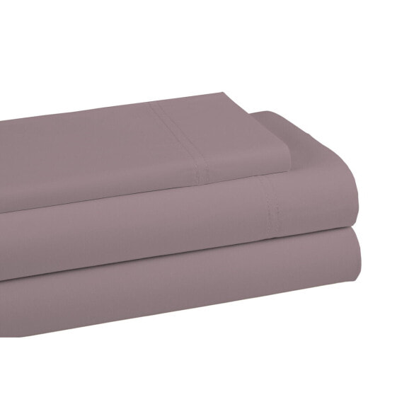 Комплект постельного белья Nordic без наполнения Alexandra House Living QUTUN Фиолетовый Супер-король 4 Предмета