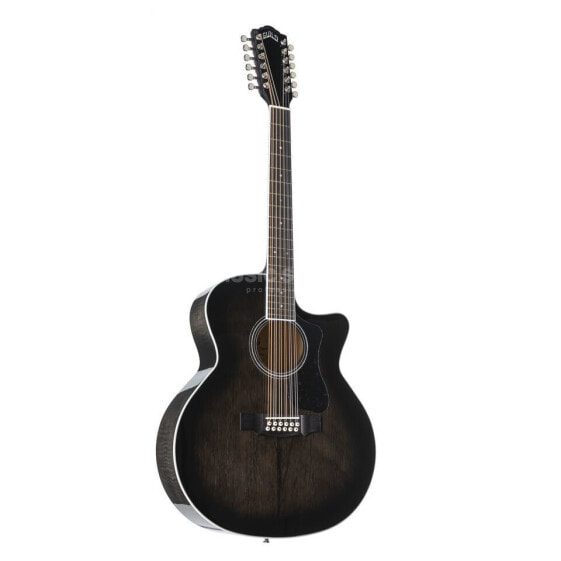 Guild Guild F-2512CE Deluxe Trans Black Burst