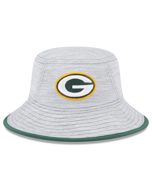 Men's Gray Green Bay Packers Game Bucket Hat