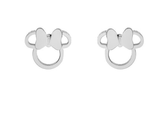 Beautiful Minnie Mouse steel earrings E600181L-B.CS