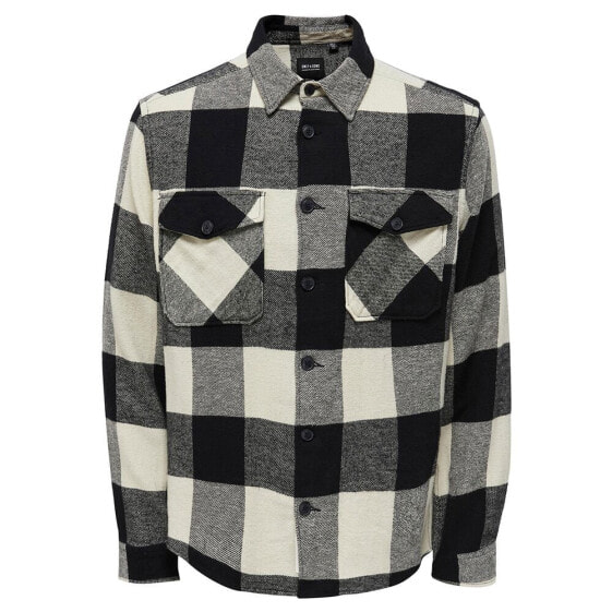 ONLY & SONS Milo Life Check long sleeve shirt