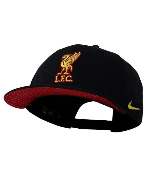 Men's Black Liverpool Pro Snapback Hat