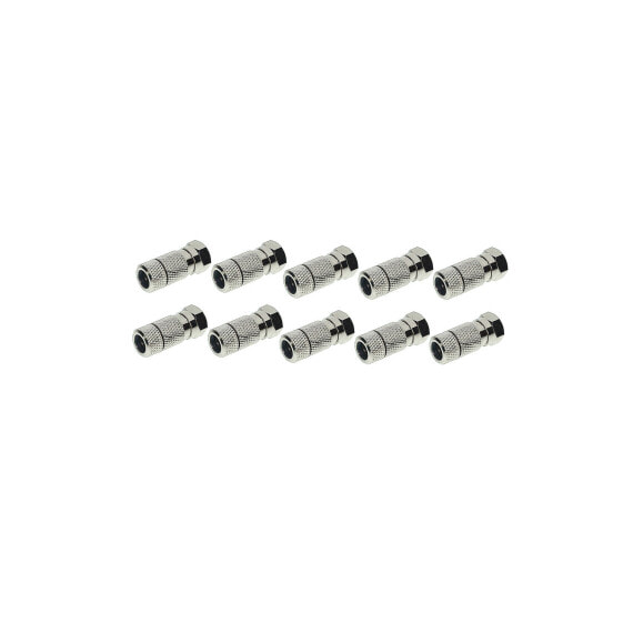 ShiverPeaks BS85009-2R-10 - F-type - F - Male - 6.7 mm - Stainless steel - 10 pc(s)