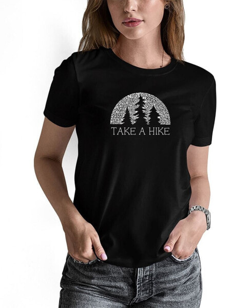 Women's Nature Lover Word Art T-shirt