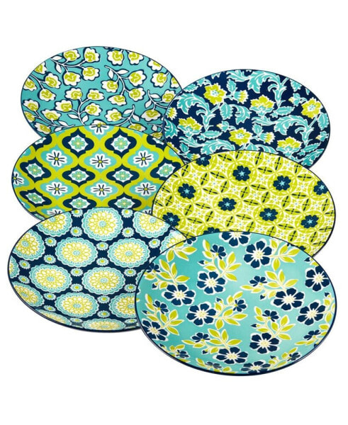 Tapestry 6 Salad Plates, Set of