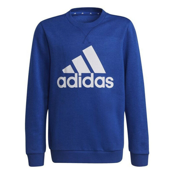 Детская спортивная толстовка Adidas Essentials Big Logo Синяя