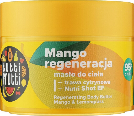 Körperbutter mit Mango und Zitronengras