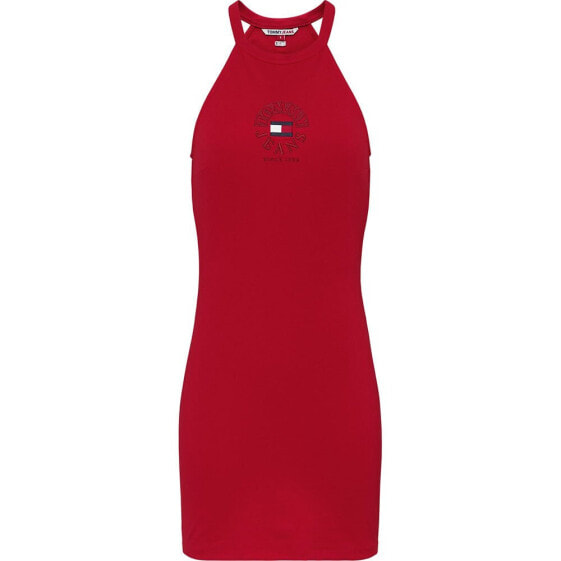 TOMMY JEANS Timeless Circle Bodycon Sleeveless Dress