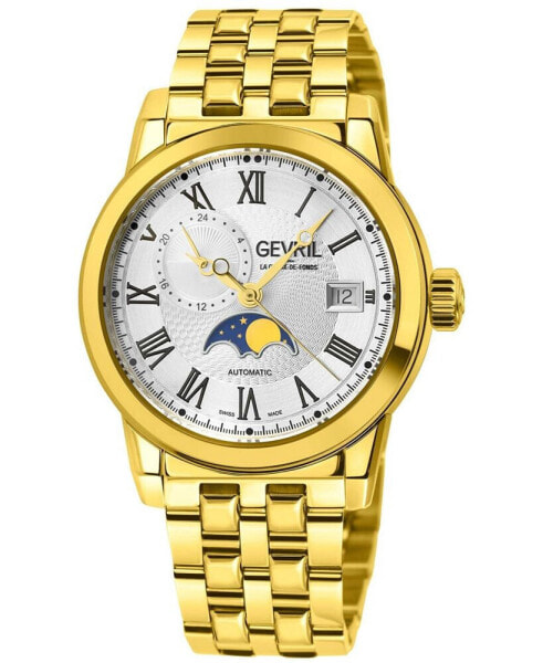 Часы Gevril Madison Swiss Gold-Tone Watch