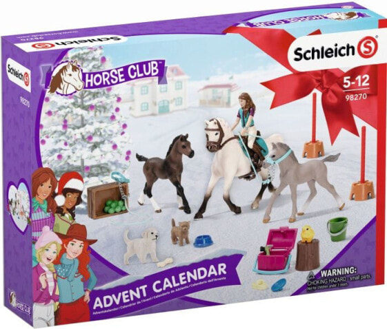 Игровой набор Schleich Horse Club 2021 Рождественский календарь