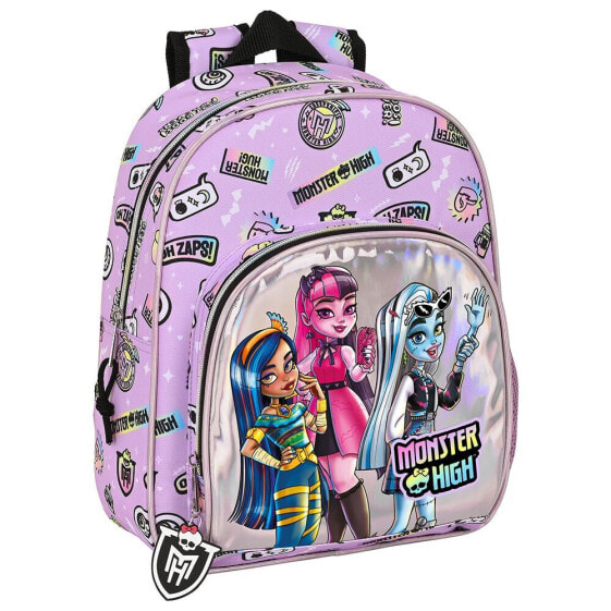 Рюкзак походный safta Monster High ´´Best Boos´´ Смолл 34 см ´´Лучший рюкзак"