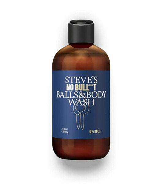 Steve´s shower gel for intimate parts and the whole body (Balls & Body Wash) 250 ml