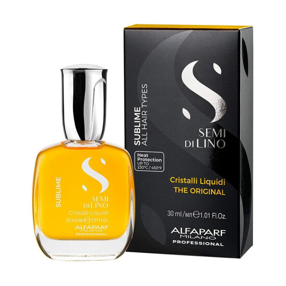 Масло для волос Semi Di Lino Sublime Cristal Liquid The Original Alfaparf Milano 30 мл