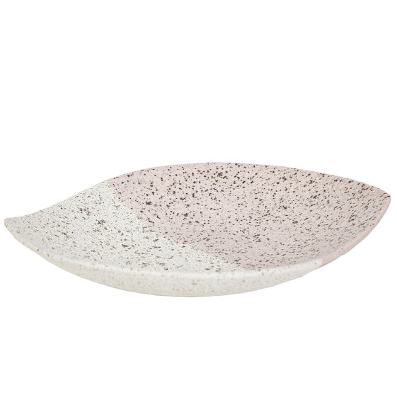 Centerpiece Romimex White Pink Ceramic 28 x 6 x 23 cm