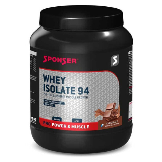 SPONSER SPORT FOOD Whey Isolate 94 Chocolate Protein Powders 850g