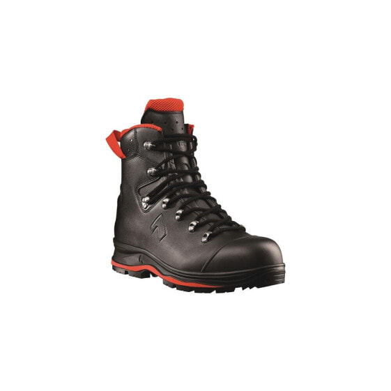 Haix Sicherheitsstiefel TREKKER PRO 2.0 Größe 12 (47) schwarz/rot S3 HRO HI CI WR SRC EN ISO 20345 Waterproof Leder