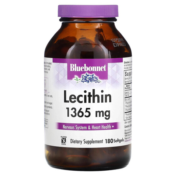 Lecithin, 1,365 mg, 180 Softgels