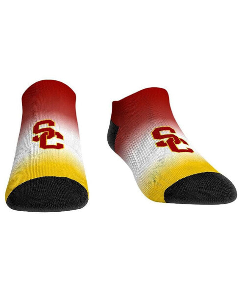 Men's and Women's Socks USC Trojans Dip-Dye Ankle Socks