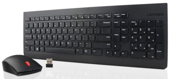 Essential Wireless Combo - Keyboard - 1,200 dpi - Black