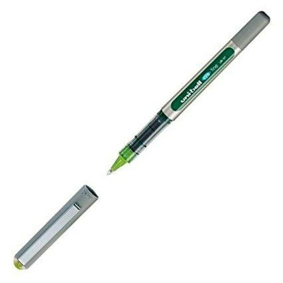 Ручка шариковая с жидким чернилами uni-ball Rollerball Eye Fine UB-157 Светло-зеленая 0,7 мм (12 штук)