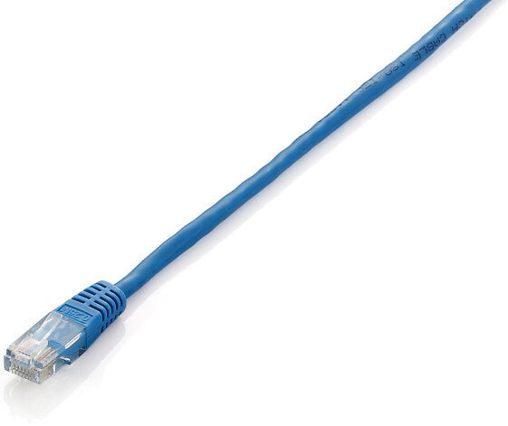 Equip Cat.6 U/UTP Patch Cable - 0.5m - Blue - 0.5 m - Cat6 - U/UTP (UTP) - RJ-45 - RJ-45