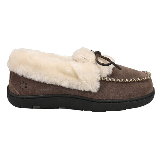 Tempur-Pedic Laurin Moccasin Womens Grey Casual Slippers TP6062-020