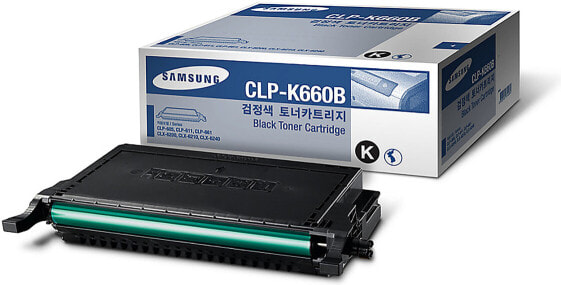 HP CLP-K660B High Yield Black Toner Cartridge - Black - 1 pc(s)